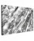 MuchoWow© Leinwand 90x60 cm Deko Schlafzimmer Aesthetic Leinwandbilder Wohnzimmer Gemälde Foto Geschenk Living Room Decoration Abstrakt - Diamant - Luxus - Modern - Silber