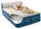 SILKY BED Materasso Gonfiabile Matrimoniale 229x152x46 cm – ORIGINALE VISTO IN TV Autogonfiante con Pompa Elettrica Integrata, Comfort Ergonomico, Testiera Alta 33 cm e Borsa da Trasporto