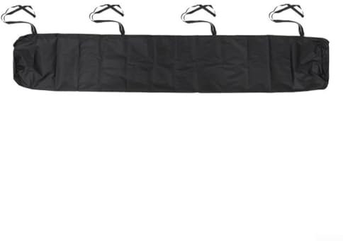 SPORTARC Housse d'auvent imperméable pour terrasse extérieure - Noir - 4 m