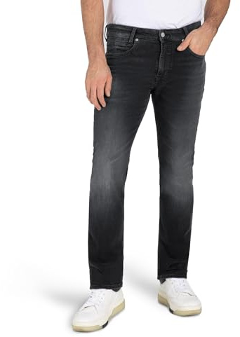 MAC Jeans Herren Jeans Hose Arne Pipe Dünner Stretchdenim Blue Used