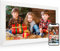 Digitaler Bilderrahmen 15,6 Zoll, Elektronischer Fotorahmen Groß WLAN mind. 20.000 Fotos(32GB) Frameo Bilderrahmen Digital 1920x1080 FHD IPS Touchscreen, mit US-Stecker – Spannungswandler erforderlich