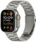 Anlinser Metallband Kompatibel mit Apple Watch Armband 49mm 46mm 45mm 44mm 42mm Kein Werkzeug Erforderlich, Ersatzband Kompatibel mit iWatch Ultra 2/Ultra SE Serie 10 9 8 7 6-1 (Titan)