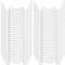 100pcs Greenhouse Glass Clips W Clips for Greenhouse Glass Panes, W Spring Clips Greenhouse Clips for Glass, Greenhouse Glazing Clips Window Clips for Greenhouse, Green House Glass Clips Fixings