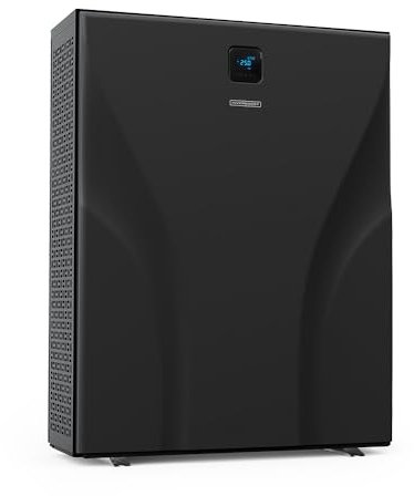 ZEALUX INVERBOOST UX R32 Pompe à Chaleur pour Piscine UX35Csi32T Convient aux Piscines de 85 à 160 m³ - 35kW Triphasé - Ventilateurs Double