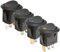 Interruptor basculante redondo de 250V, encendido-apagado, 2 posiciones, 3 pines, interruptores de botón, equipo eléctrico con potencia de luz KCD2(R,220V)