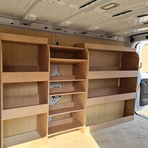 Ford Custom 2012+ Full Driver Side Racking Shelves - L1 SWB