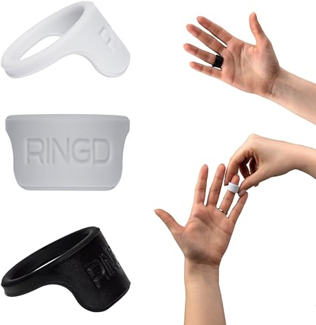 RINGD Silikon Ringschutz (3er Set) – Ring Schutz gegen Kratzer – Ring Cover für Sport & Alltag – Flexibler Ring Protector aus Silikon – Für Eheringe & Schmuckringe