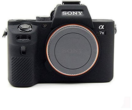 kinokoo Camera Case Silicone Case Compatible for Sony A7 II / ILCE-7M2/A7M2/α7 II (Black)