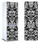 Oedim Vinilo para Frigorífico Vintage Negro 185 x 60 cm | Adhesivo Resistente y de Fácil Aplicación | Pegatina Adhesiva Decorativa de Diseño Elegante