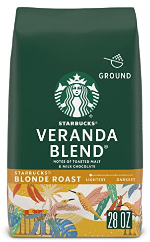 Starbucks Blonde Roast Ground Coffee — Veranda Blend — 1 bag (28 oz.)