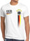 style3 Deutschland Herren T-Shirt EM 2024 Germany Fußball Europameisterschaft Trikot Spieler, Größe:5XL, Farbe:Weiß