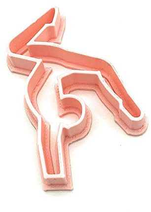 Gymnast Cookie Cutter 04 Fondant Cake Decorating (4 inches)