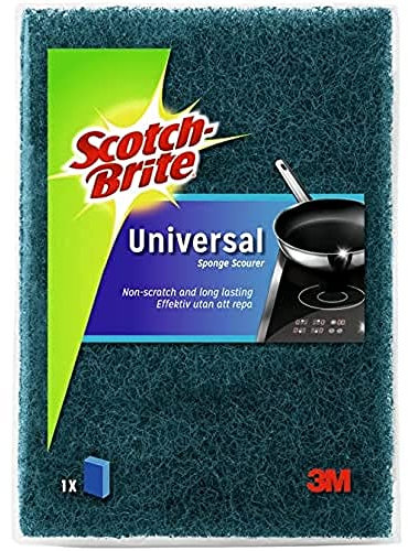 SCOTCH BRITE Esponja No Raya, Verde y Amarillo