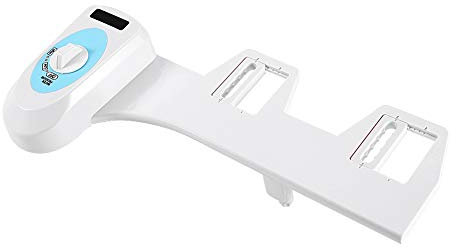 Bidet WC Aufsatz mit Bidet Funktion Dusch-WC zur optimalen Intimpflege Selbstreinigende Düse Frischwasserspray Nichtelektrisch Mechanischer Bidet-WC-Aufsatz Sparen Sie Toilettenpapier