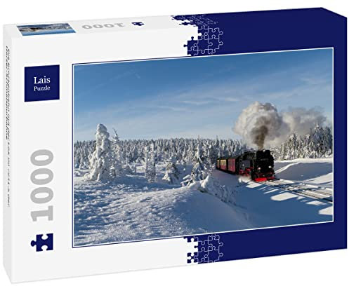 Lais Puzzle Die Brockenbahn mit der Lok 99 7241-5 der Harzer-Schmalspurbahne 1000 Teile