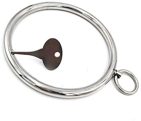 Bondage Kit Fußfesseln/kragen/handschellen Mit Abnehmbarem Ring - Runden Rostfreier Stahl Fetischsklave Fesselt Werkzeuge