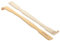 Slick- Bambú, 16.5 pulgadas, 2 piezas, rascador de espalda para hombres y mujeres, madera, mango largo