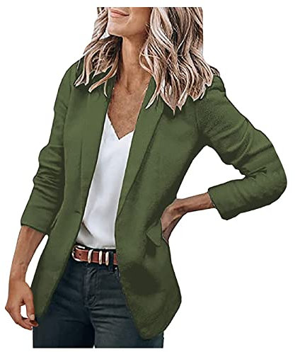 Damen Flieger Jacke Damen Leichte Herbst Und Winterjacke Damen Rosa Blazer Westen Damen Kurz Stichschutzweste Abba KostüM Fellwesten Fellweste Damen Felljacke Longjacke Damen(Armee Grün,4X-Large)