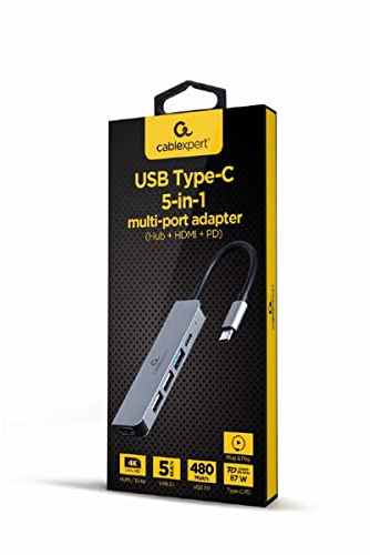 USB Type C 5 in 1 HUB HDMI PD MULTIPORT Adapter