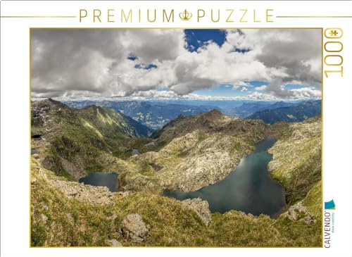 CALVENDO Puzzle Spronser Seen bei Meran | 1000 Teile Lege-Größe 64 x 48 cm Foto-Puzzle für glückliche Stunden