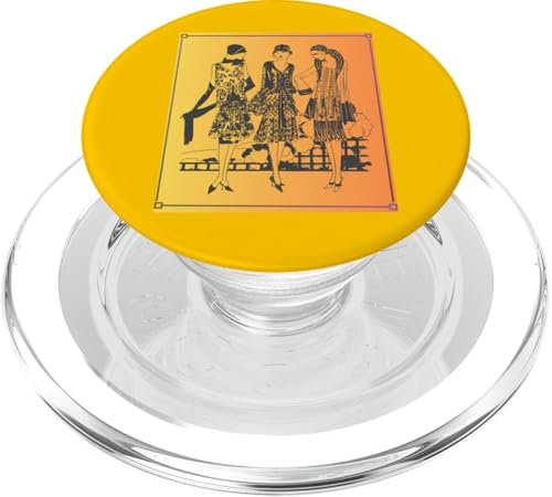 Vintage 1920er Jahre Damenmode PopSockets PopGrip für MagSafe