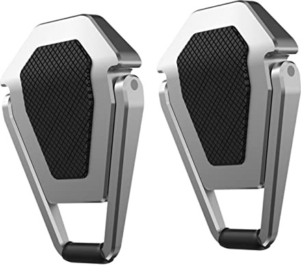 NUOBESTY 2 Pièces Support Ordinateur Portable de Rack de Refroidissement pour Ordinateur Portable avec Design Aéré pour Dissipation de Chaleur