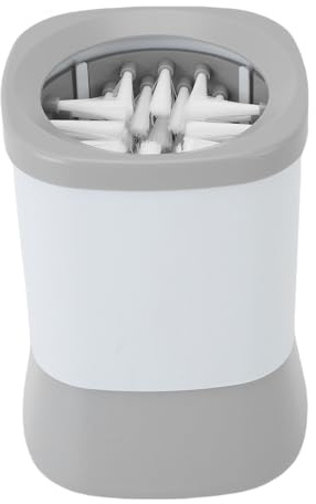 HELEVIA Automatic Dog Paws Cleaner, 2 Speeds USB Rechargeable Electric Pet Paws Feet Cleaner Washer Cup Massager, for Small Medium Dogs Cats