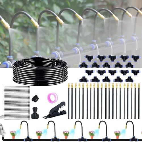 ALISMDZZ | Terrasse Pulvérisateur Système d'irrigation de Jardin Avec Réglable à 360°, Convient pour les Tuyau Arrosage Brumisateur Plante Garden,l'irrigation de Pelouse,Pulverisateur pour plantes d'