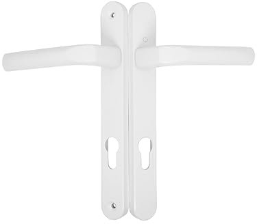 Hoppe Asgard Door Handle 203mm Screw Fix 92pz Old Everest Match White