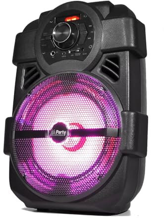 Enceinte Portable 8/20cm 250W avec USB/Bluetooth/FM - Party Light & Sound HANDY250