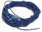 4 Mètres de Fil Cordon Coton Cire Bleu foncé diamètre 1 mm - Creation Perles