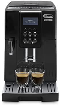 De'Longhi ECAM353.75.B Espressomaschine, Kaffeevollautomat mit LatteCrema Milchsystem, schwarz