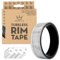 Peaty's Tubeless Rim Tape - Tubeless Felgenband, Hochfester Klebstoff Felgenband für Felgen Schutz, Fahrradschlauch Schutz, MTB, Gravelbike und Rennrad Reifen, 9-Meter-Rolle, 25 mm breit Klebeband