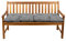 Gutekissen® Bankauflage Stuhlkissen Hollywoodschaukel Garten LS (100x40, Grau)