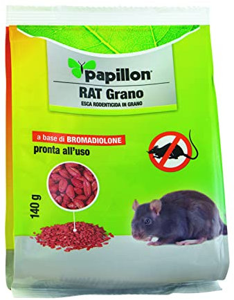 Papillon Esca TOPICIDA in GRANI 140 Grammi