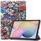 Lobwerk - Funda para Samsung Galaxy Tab S7 SM-T870 T875 Smart Cover con función Atril y función de Apagado automático