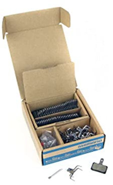 SHIMANO Scheibenbremsbeläge B03S Resin Harz Werkstattverpackung (25 Stück)