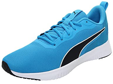PUMA Unisex Flyer Flex Laufschuh, Blue Ocean Dive White, 43 EU
