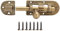 Door Bolt,Brass Antique Slide Gate Latch,Surface Mounted Sliding Door Locks for Locking Bedrooms, Bathrooms, Cupboards(3.9in)