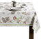 Maison d'Hermine Table Cloth Rectangle Table 100% Cotton Tablecloth for Dining Room, Farmhouse, Home, Hotel, Parties & Wedding - Gifts for Mothers Day (Christmas Dew, 140cm x 230cm)