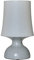 MiniSun | Wireless LED Grey Touch Table Lamp with a White Tapered Shade | Table Lamps, Home Décor & Improvement Essential