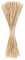 SIDCO Splittstäbe 100 x Holzstäbe Pflanzenstäbe Rankhilfe Bambusstäbe Pflanzstäbe 50cm Braun