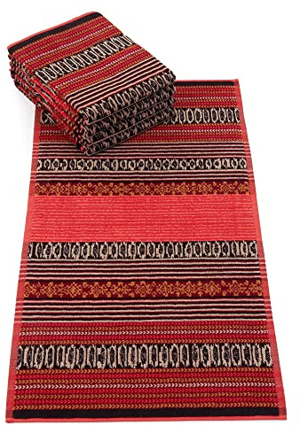 Bassetti Gästetuch Roccaraso R1 aus 100% Baumwolle in der Farbe Rot, Maße: 40cm x 60cm, 9324169
