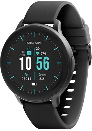 Reflex Active Smart Watch nero RA14-2140, Nero, Moderno