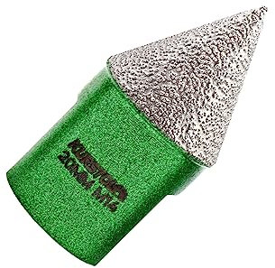 KURSTOL Foret diamant carrelage – Foret conique diamanté 20 mm x M14, foret biseauté pour façonner l'élargissement des trous existants de granit, marbre et porcelaine