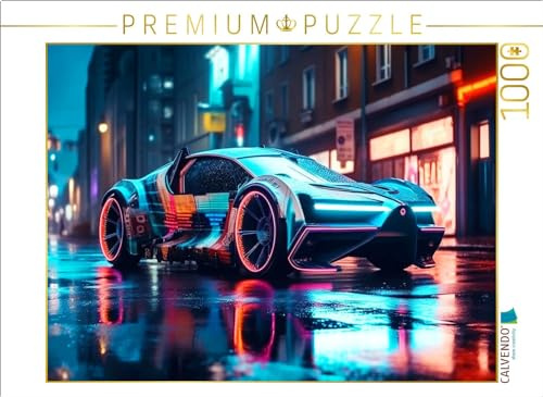CALVENDO Puzzle Futuristische Reise | 1000 Teile Lege-Größe 64 x 48 cm Foto-Puzzle für glückliche Stunden