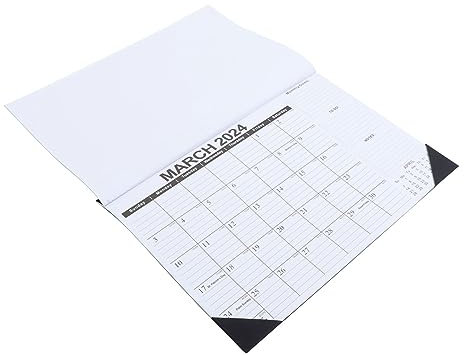 EXCEART Wandkalender Notizkalender Hängekalender Kalender Kalender-notizblock Offsetpapier Haken Zum Aufhängen Wanddekoration