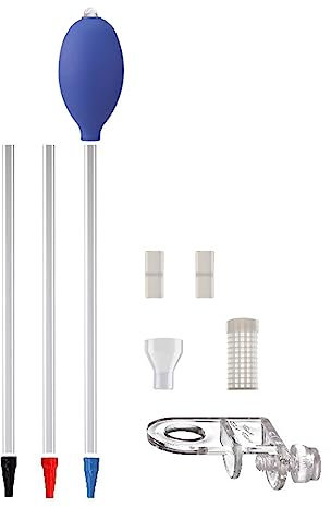 BaoFufc Tubo di alimentazione per corallo, dispenser acrilico per fitoplancton liquido e fertilizzanti, acquari professionali