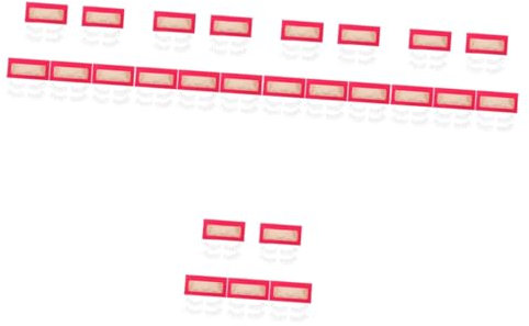 Didiseaon 15 Paires Maquillage Faux Cils Faux Cils Blancs De Cosplay Maquillage Des Extensions De Faux Extensions De Blancs Cosmétiques Fibre Blanche