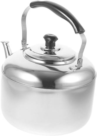 Ciieeo Hervidor De Agua Inoxidable Calentador De Agua Silbante Para Inducción y Uso Doméstico Para Preparar Sopa y Café